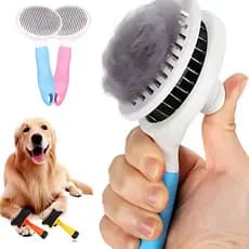 Escova Para Pentear Pet Rasqueadeira Removedora Tira Pelos Cachorro E Gato Pet Pentear, Escovar Pets