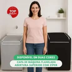 Capa Máquina De Lavar Electrolux Brastemp Consul 12 Á 16kg