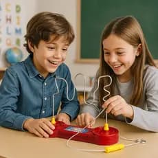Jogo Desafio Do Choque Labirinto Brinquedo Infantil Com Luz E Som Criativo e Divertido