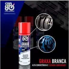 Graxa Branca Lítio Spray 300ml Car80 CAR 80