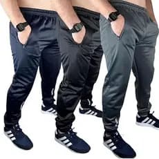 Calças Masculina Jogger Chimpa Flanelada Para Treino Academia Casual KIT