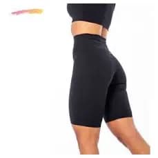 bermuda legging ciclista lisa cintura alta suplex short fitness excelente qualidade