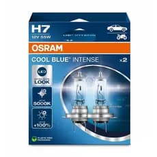 KIT 2 LÂMPADAS OSRAM COOL BLUE INTENSE H7 5000K 55W 12V