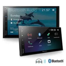 CENTRAL MULTIMIDIA PIONEER DMH-145BR 7 PRETO Carplay Android