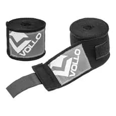 BANDAGEM ELASTICA PRETA TREINO BOXE/MUAY THAI LUTA 3M