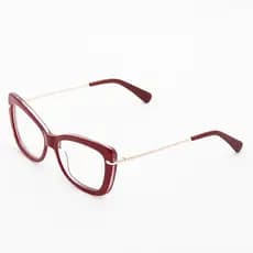 Armação De Óculos Feminino Acetato Gatinho Novidade Varias Cores Leve 2025