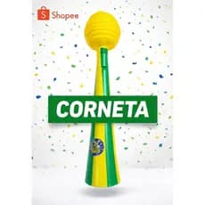 Buzina Maluca Copa do Mundo Brasil Seleçao Brasileira -  11X49CM