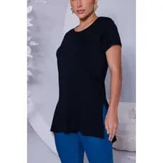 Blusa Camiseta Feminina Comprida Academia Veste Legging Tampa Bumbum
