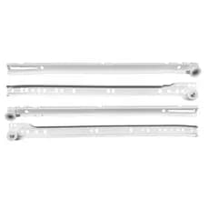 Corrediça Trilho Branca Gaveta 350mm 35cm Extra 1 Par