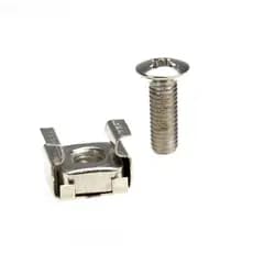 Kit Porca Gaiola + Parafuso P/ Rack C/ 50 Peças Speedlan