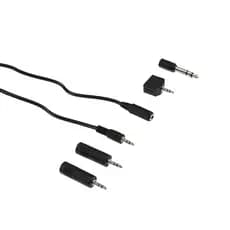 Kit Adaptadores de Áudio + Cabo P2 Estéreo Tblack | Compatível com Celular, PC e Som