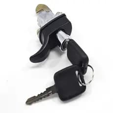 Fecho Preto Externo Maçaneta Tampa Motor Fusca Kombi Clipper
