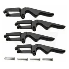 Kit 4 Gatilhos Maçanetas Gol Parati Saveiro Voyage G1 até 1995 Santana e Quantum G1 até 1989