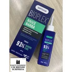 Tônico Capilar para Barba 60ml Bioplex - Preenchimento e Crescimento
