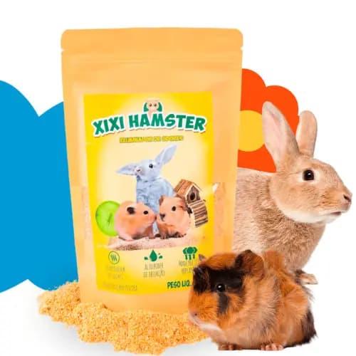 Xixi Hamster Eliminador de Odores para Gaiola e Viveiros de Roedores Easypet & House - 200 g