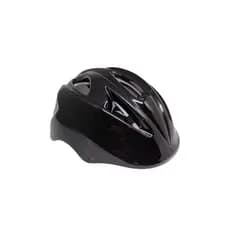 Capacete MTB Infantil Race Preto Tam. Único Leve Seguro Confortável Outmold