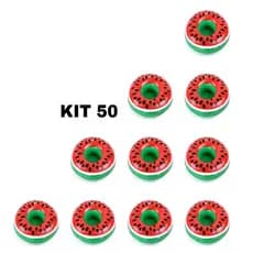 Kit 50 Boias Porta Copo Melancia Piscina Agua BO41987