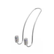 Gancho Multifuncional Carro Strass Ponta Detalhe Oval G8426