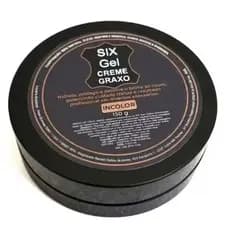 SIX Gel CREME GRAXO 150 g  HIDRATA, REVITALIZA, BOTAS, SELAS, BOLSAS, SAPATOS E JAQUETAS