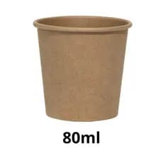 Copo de Papel 80 ml/ Com 50 Unidades