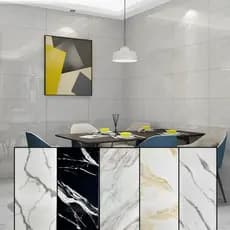 Placas Adesiva Marmore Papel De Parede 30x60cm Decoração Banheiro Cozinha Ceramica Resistente A Agua