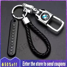 [Promo] Para BMW Aço inoxidável chaveiro para carro/moda chaveiro de carro/chaveiro para moto/chaveiro de moto
