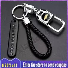 [Promo] Para Chevrolet Aço inoxidável chaveiro para carro/moda chaveiro de carro/chaveiro para moto/chaveiro de moto