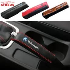 Volkswagen Couro Capa Do Freio De Mão De Carro Proteção Do Freio De Mão Para VW Polo UP T Cross Gol g5 g4 Saveiro Nivus