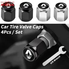 4Pcs Renault Válvulas De Pneus De Liga Para Renault Kwid Duster Fluence Sandero Oroch Kardian Megane Clio Logan Captur