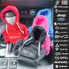[Atreus] Tampa Da Alavanca De Câmbio Do Carro Hooded Sweatshirt Carro Gear Shift Knob Cover Car Shift Lever Decoração