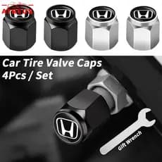 4Pcs Honda Válvulas De Pneus De Liga Para Honda Fit City Hatch Hrv Jazz Civic g10 g11 g9 g8 HR-V ZR-V
