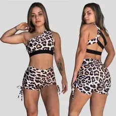 Conjunto Shorts EMPINA BUMBUM e Top Suplex Academia Fitness - Conjuntinho Feminino