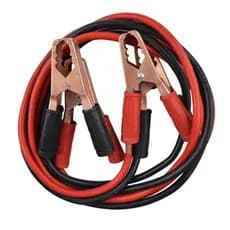 Kit 2 Cabos Para Recarga de Bateria Automotiva 300AMP 2,2m | Cabo Chupeta Reforçado Emergência Carro Moto Caminhão