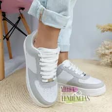 Tênis Feminino Casual Básico, Cano Baixo, Acolchoado, Tendência Moda Blogueira (FORMA GRANDE)