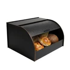 Porta Pão Em MDF Decorativo Para Cozinha Organização Caixa De Pão Moderna Luxo Armazenar Pão