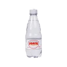 Agua Prata Mineral Natural Com Gas Alcalina Tradicional Pet 370ml Melhor Excelente