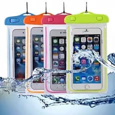 Capinha Protetora Prova Dágua Celular Impermeável Mergulho Praia Piscina