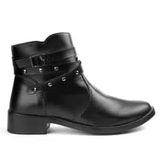 Bota Botinha Cano Curto Lançamento Inverno Estilosa Na Moda
