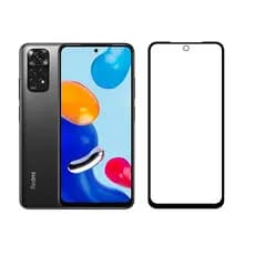 Película 3D Redmi Note 11 / Note 11s Protetora De Tela Frontal Full Cover Para Celular Xiaomi + Kit Aplicação