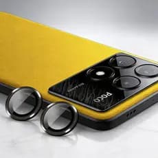 Película Poco X6 Pro 5G Para Câmera Celular Bolinha Protetor De Lente Lisa Anti Impacto Pocophone X6 Pro 5G
