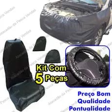 Kit Capa de Protecao p/ Manutencao em Carro p/ Mecanico 5 Pc