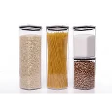 kit 4 Potes Herméticos sextavados organizadores ENVIO IMEDIATO