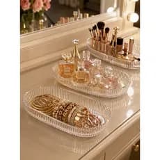Kit 3 Organizadores Acrílico Luxo Para Perfumes Maquiagem Pulseiras Penteadeira ENVIO IMEDIATO
