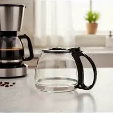 Jarra para cafeteira compativel Dolce Arome 18 Xícaras Preta C30 Vidro Forte