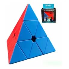 Cubo Mágico Profissional Pyraminx Triângulo Megamix