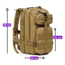Mochila Militar Assalt Tática Masculina Feminina Impermeável
