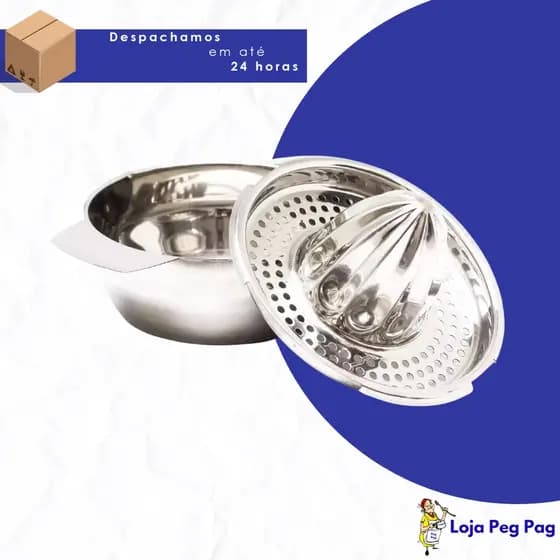 Espremedor de Frutas Manual Inox