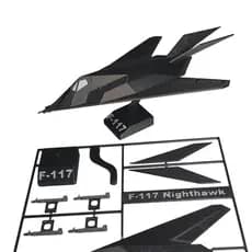 F117 Blackbird Kit de Montar avião kit card kit cartão - miniatura Colecionavel