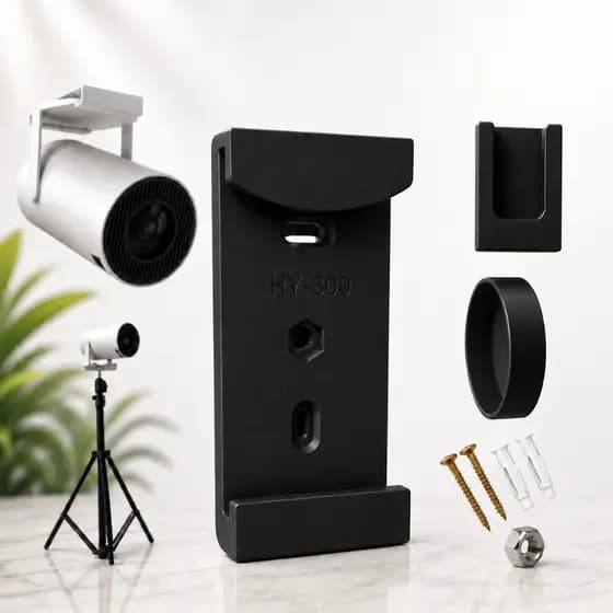 Suporte para Projetor Hy300 para Instalar na Parede, Teto ou Tripé MagCubic Salange Transpeed preto