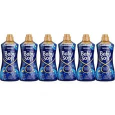 Kit 6 Amaciantes Concentrados Baby Soft Carinho e Cuidado 1,5L cada